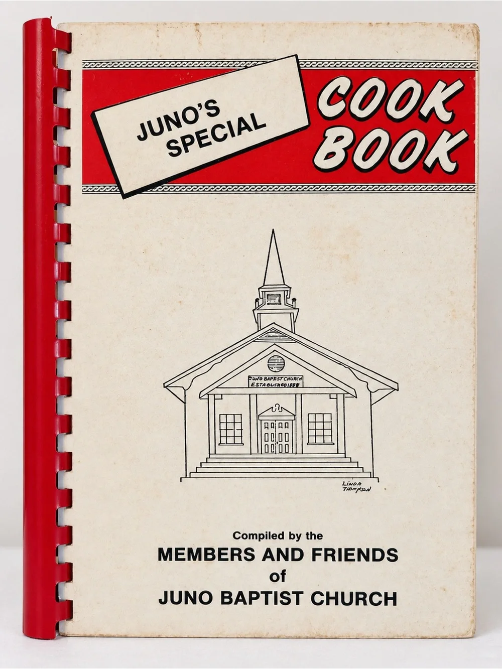 Vintage 1980 Juno Baptist Church Cookbook Dawsonville GA Community Recipes